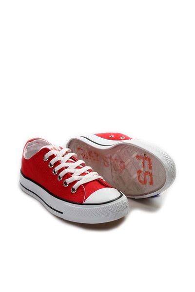 Ayakkabıhane Red Unisex Sports Short Sneaker Shoes Ah1E6202411106