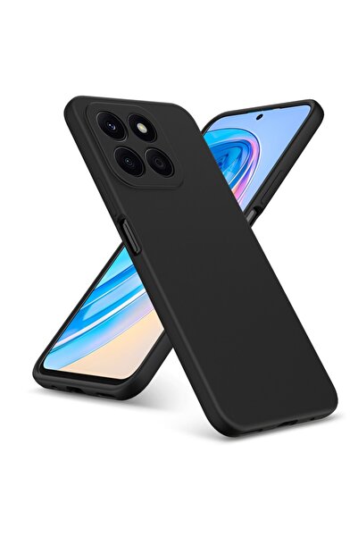 bestcase Carcasă subțire din silicon pentru Honor X6b, neagră mată