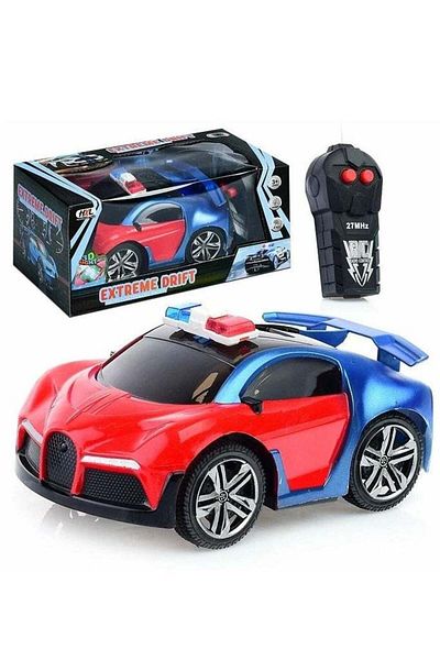 Toybox 27Mhz 1:20 RC High-Speed Police Sports Car Toy With 3D Lights For Kids