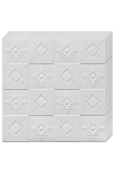 Teno Set 10x Tapet 3D Teno847, acoperire 4.9 mp, autoadeziv, Model Patrate si...