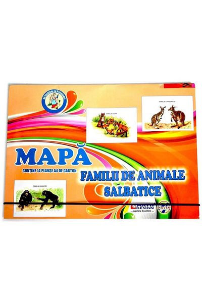 Arhi Design Wild animal map
