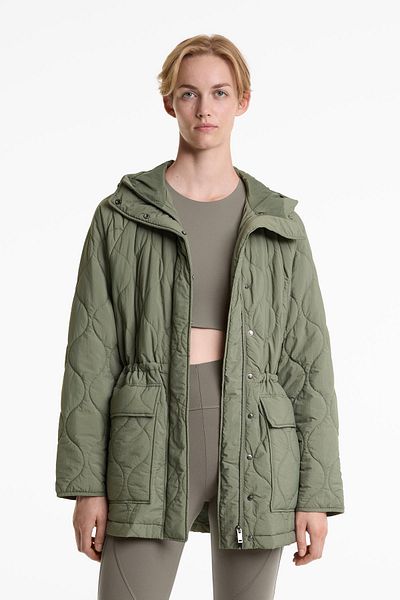Oysho Lightweight, water-repellent FELLEX® AEROGEL padded jacket