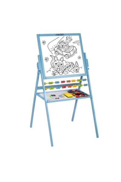 Ricokids Set tabla multifunctionala , 2 placi, pliabila, numaratoare, include un set de marker, creta colo...