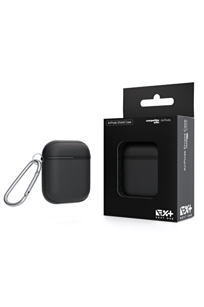 NOA Husa de protectie pentru AirPods 1/2, TPU, Negru