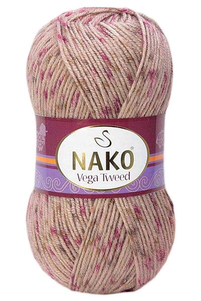 PRATİKOBA 1 Piece Vega Tweed Premium Acrylic Hand Knitting Yarn Wool No: 31758
