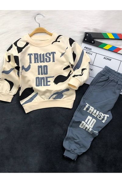KGN GİYİM BOY CHILD TRACKSUIT SET