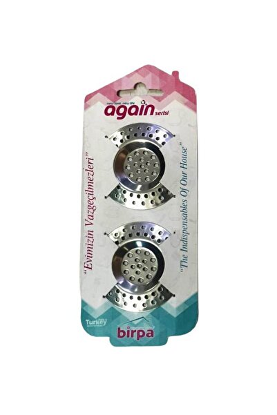 Birpa Again METAL 2'li Lavabo Süzgeçi