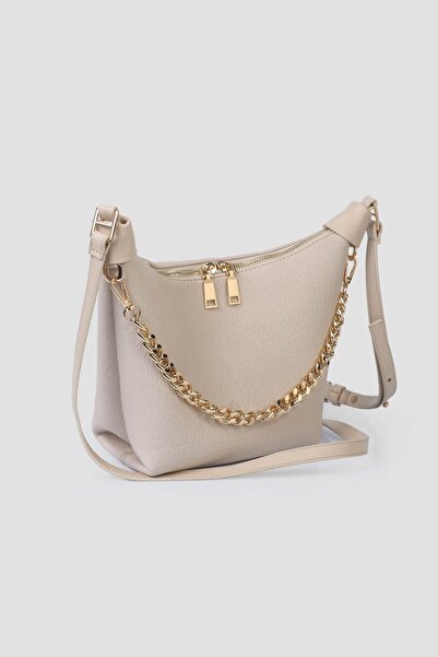 AYK'S Beige Women's Shoulder Bag Im600