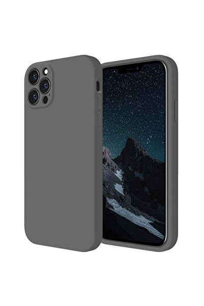 bestcase Carcasă premium din silicon pentru Apple iPhone 15 Pro, gri închis
