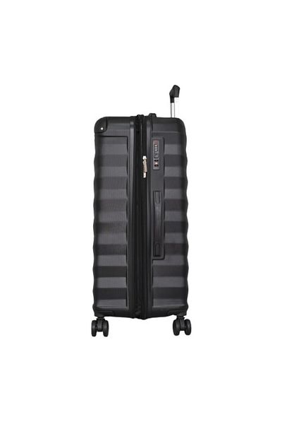 MECH PERFECT LİNE Suitcase, Perfect line, ABS, 77x30x51 cm, Extender, Black