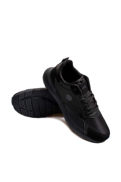 Ayakkabıhane Black Smoked Comfortable Men's Sports Shoes Ah1E5721312655