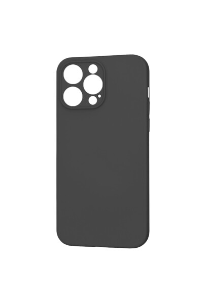 Techsuit Silicone Case for iPhone 14 Pro Max (J17) - Black