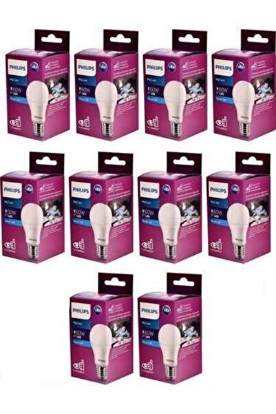 Philips MyCare LEDBulb 13W E27 6500K Ampul - 10 Adet