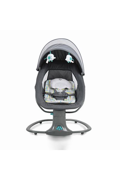 Cangaroo Leagan electric cu 5 viteze, Axel Green, 15 melodii, Telecomanda si conectare la priza