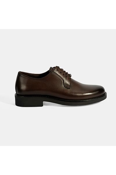 Desa Men's Brown Classic Leather Shoes