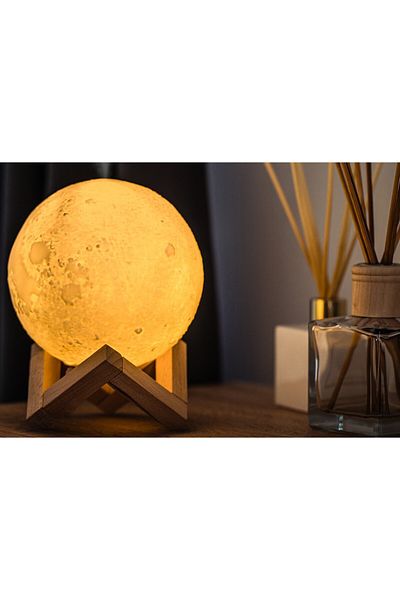 OEM MoonLight Ultrasonic Aromatherapy Diffuser/Humidifier and Night Light, 880ml,