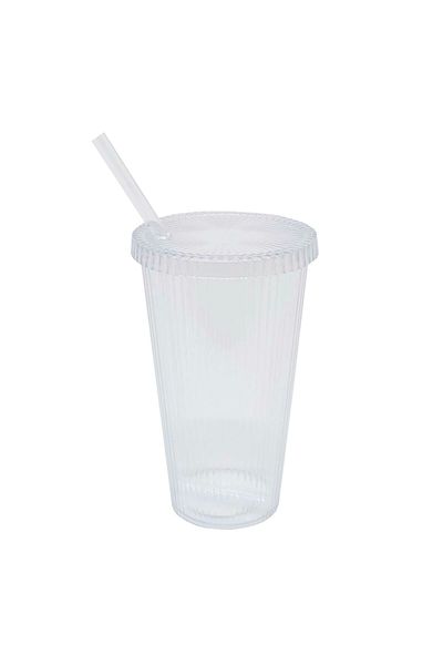 PRATİKOBA Mica Glass with Self Straw Royaleks-T-Mogg-104
