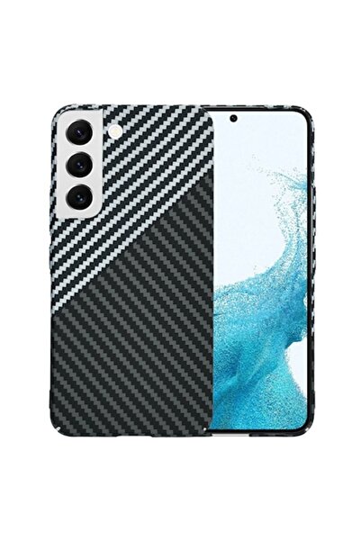Modo Carcasă de înaltă protecție pentru Samsung Galaxy S22 5G, D44, plastic dur, gri titan Stealth