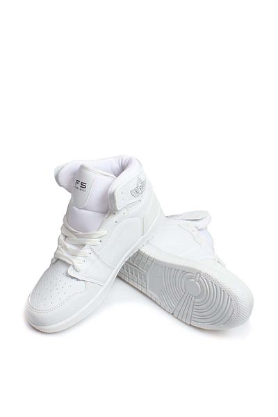 Ayakkabıhane White Unisex Sports Sneaker Shoes Ah1E5002418175