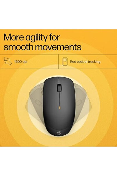 HP 230 Wireless Keyboard and Mouse Combo Set 1600 DPI English Black