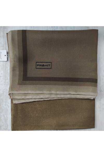 PİRAMİT KEHRİBAR SİMLİ EŞARP