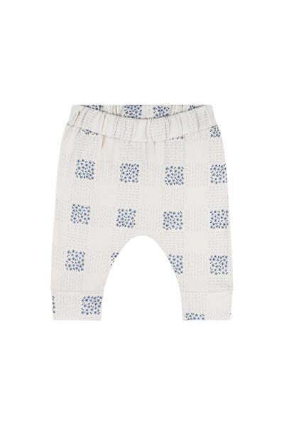 Antebies Plaid Floral Long Sleeve Tshirt Pants Set