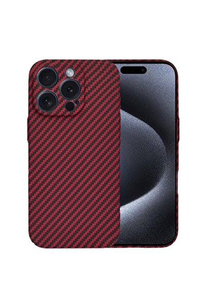Modo Carcasă de înaltă protecție pentru iPhone 15 Pro, D20, plastic dur, Elegant Ruby