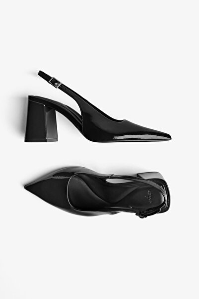 Bershka Block heel slingback shoes