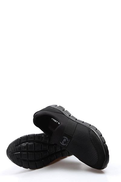 Ayakkabıhane Black Orthopedic Men's Sports Sneaker Shoes Ah1E8691311105