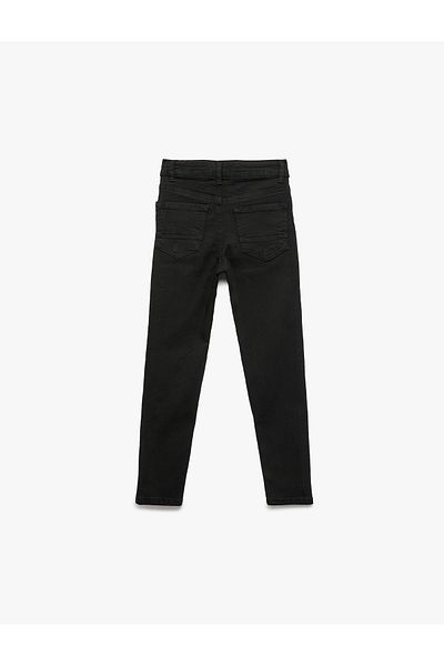 Koton Pantaloni din denim slim ajustabili din bumbac