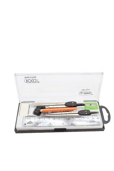 Roco 300 Geometry Set Plastic/Steel 9 Parts