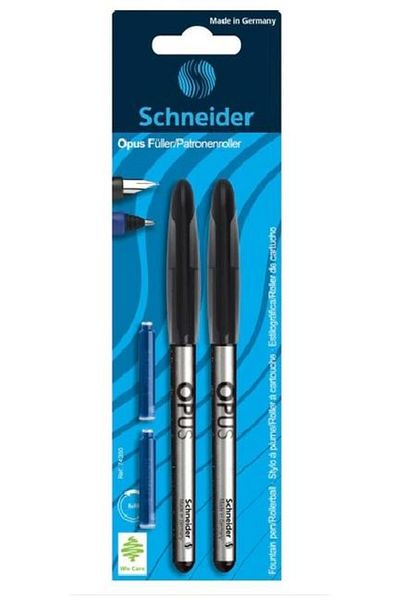 SCHNEIDER Opus Pen and Rollerball Set, black