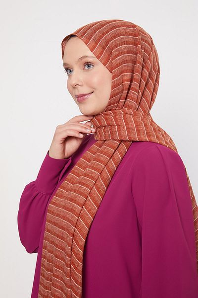 Levidor Orange Elda Shawl