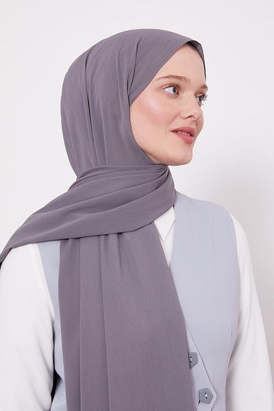 Levidor Smoked Crinkle Plain Shawl