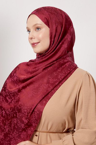 Levidor Cherry Blossom Pattern Italian Jacquard Shawl