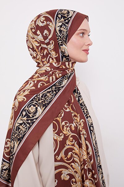 Levidor Α.Σαλιάρα αγάπης με μοτίβο φύλλου καφέ