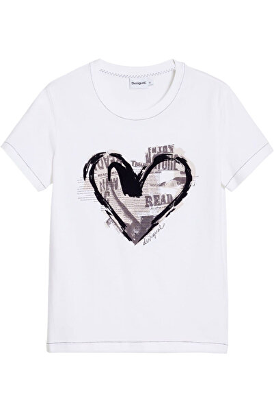 Desigual Letter Core T-shirt - 25WWTK04-1000