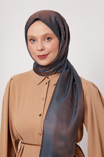 Levidor Bitter Brown Silk Shawl