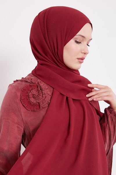 Levidor Burgundy Plain Aerobin Shawl