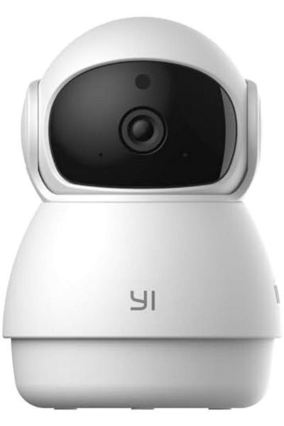 YI كاميرا مراقبة قبة بدقة 2K، كاميرا مراقبة ذكية للحيوانات الأليفة داخلية بتردد 2.4 جيجاهرتز مع رؤية ليلية، صوت ثنائي الاتجاه، Mot