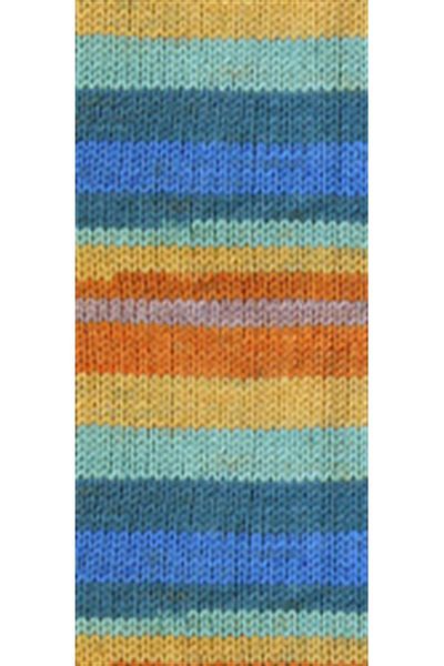 PRATİKOBA 1 Pcs Vega Stripe Premium Acrylic Hand Knitting Rope Wool No: 82421