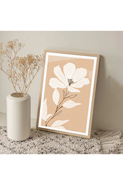 Dekorsiahome Masa dintr-o bucată cu cadru din lemn pentru sufragerie, sufrage...