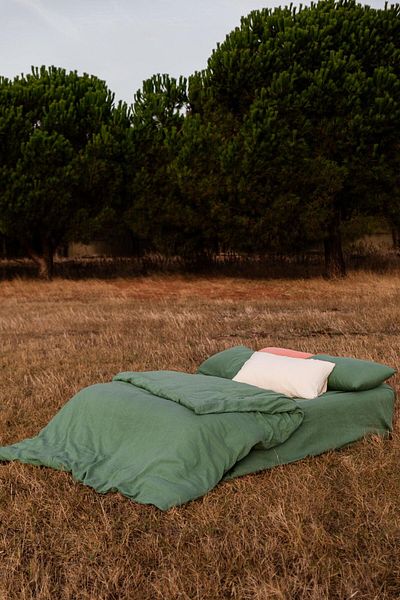 JOJOMIA Anika Pillow Case Green 65X65