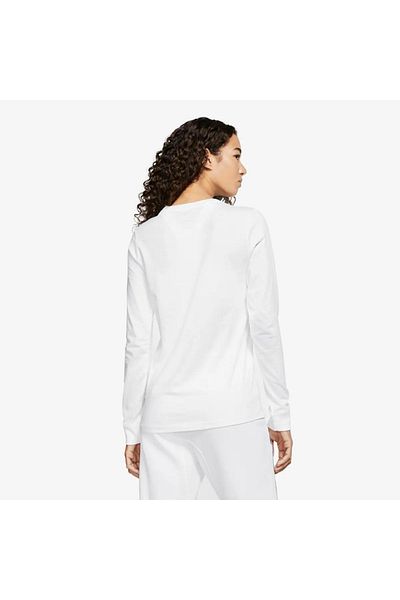 Nike W Nsw Tee Essntl Ls Icon Ftr XS XS INTL