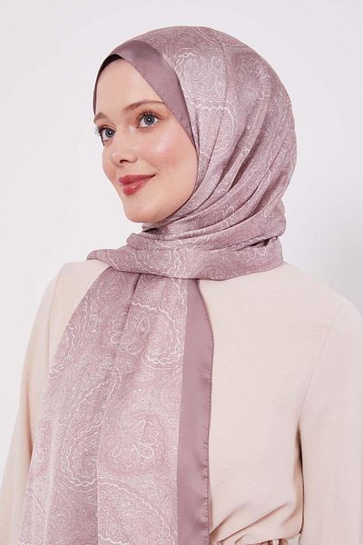 Levidor Powder Authentic Pattern Indian Silk Shawl