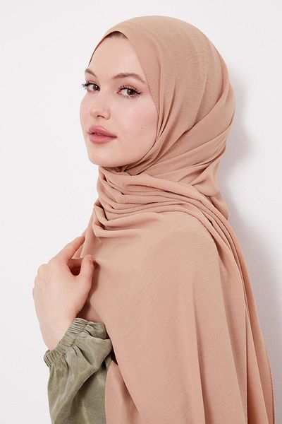 Levidor Milky Brown Plain Aerobin Shawl