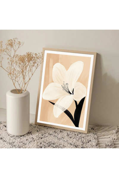 Dekorsiahome Masa dintr-o bucată cu cadru din lemn pentru sufragerie, sufrage...