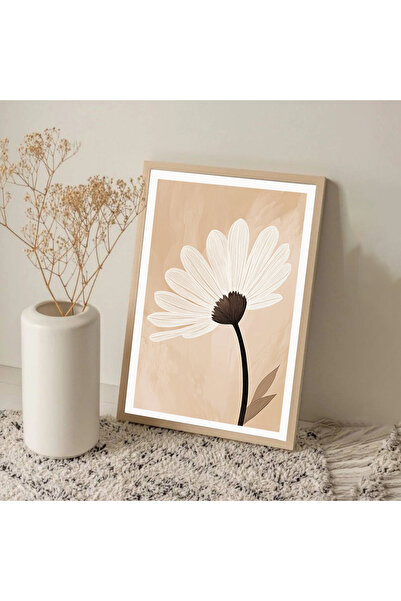 Dekorsiahome Masa dintr-o bucată cu cadru din lemn pentru sufragerie, sufrage...