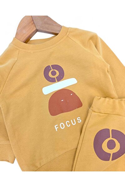 voyyo kids baby Baby Boy Seasonal Focus Printed Sweatshirt and Bottom 6-9-12-18-24 Months Stylish Baby Set