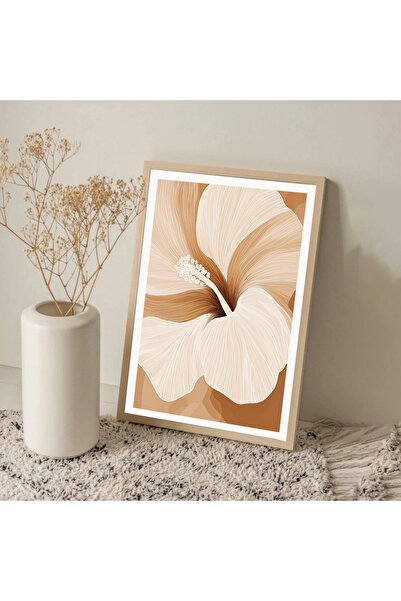 Dekorsiahome Masa dintr-o bucată cu cadru din lemn pentru sufragerie, sufrage...